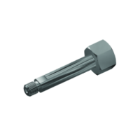 Штуцер баллонный нержавеющий NPT 1-4 - DIN 6 (W21,8x1-14''RH)- Cylinder Connector, SS316L, NPT 1-4 - DIN 6